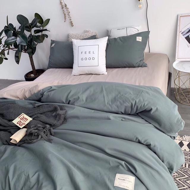 Drap Giường TiCi Vải Cotton Mịn Cực Đẹp