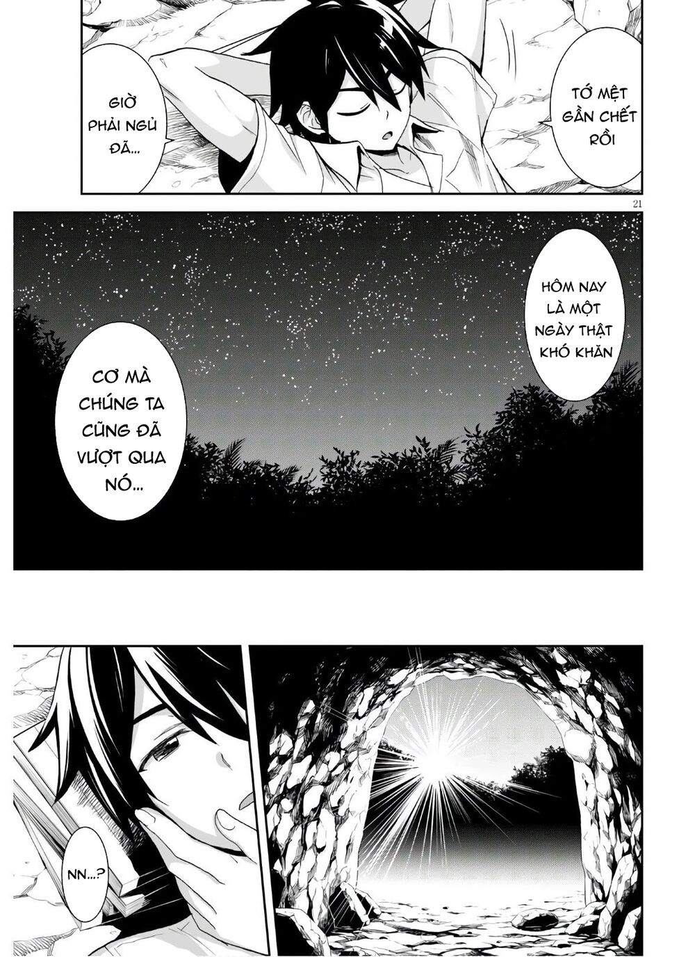 isekai yurutto survival seikatsu: gakkou no minna to isekai no mujintou ni tenishitakedo ore dake chapter 3 21