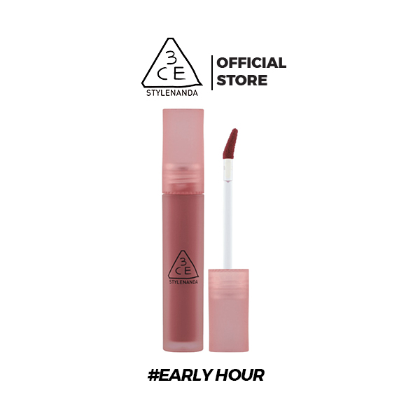 Son Kem 3CE Phiên Bản 3CE BLUR WATER TINT #EARLY HOUR Tone Hồng Hoa Cà Cho Làn Môi Mềm Mại Quyến Rũ