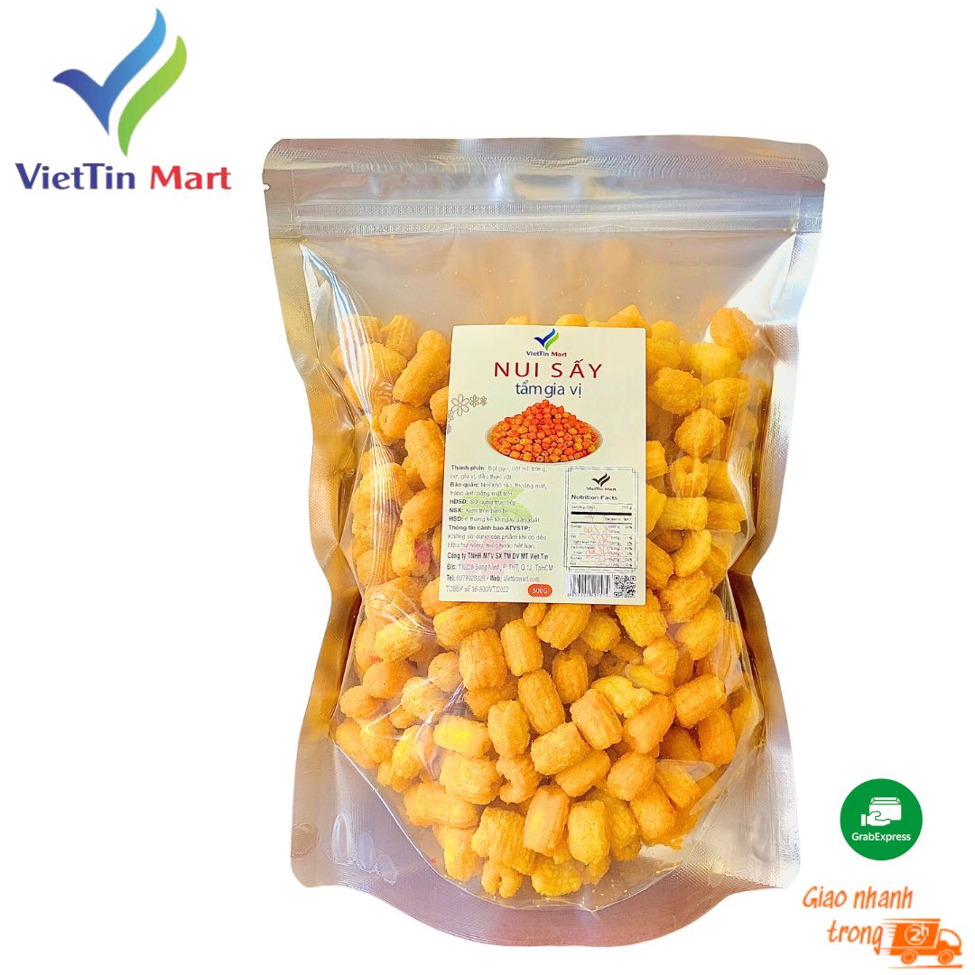 Nui Sấy Tẩm Gia Vị ViettinMart túi 5kg