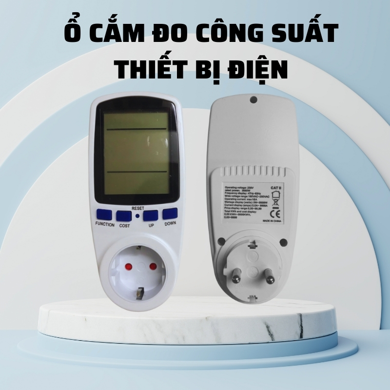 Ổ cắm điện đa năng thông minh đo công suất