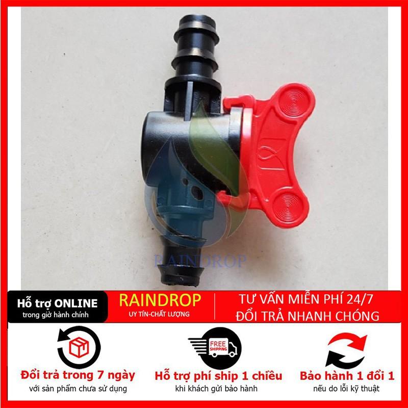 10 Van Khóa Nước, Van Chặn Nước Dùng Cho Ống Đen LDPE 16, 20
