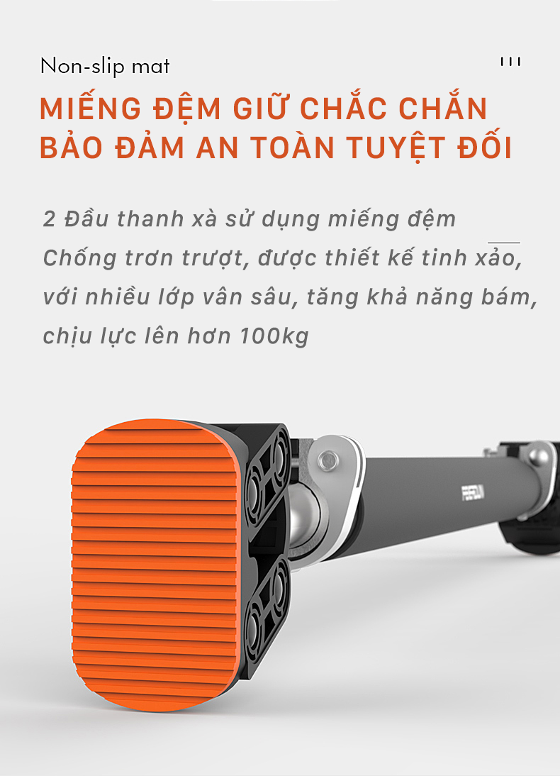 Xà Đơn Treo Tường Thế Hệ Mới FED-XM0103 – Hàng Chính Hãng