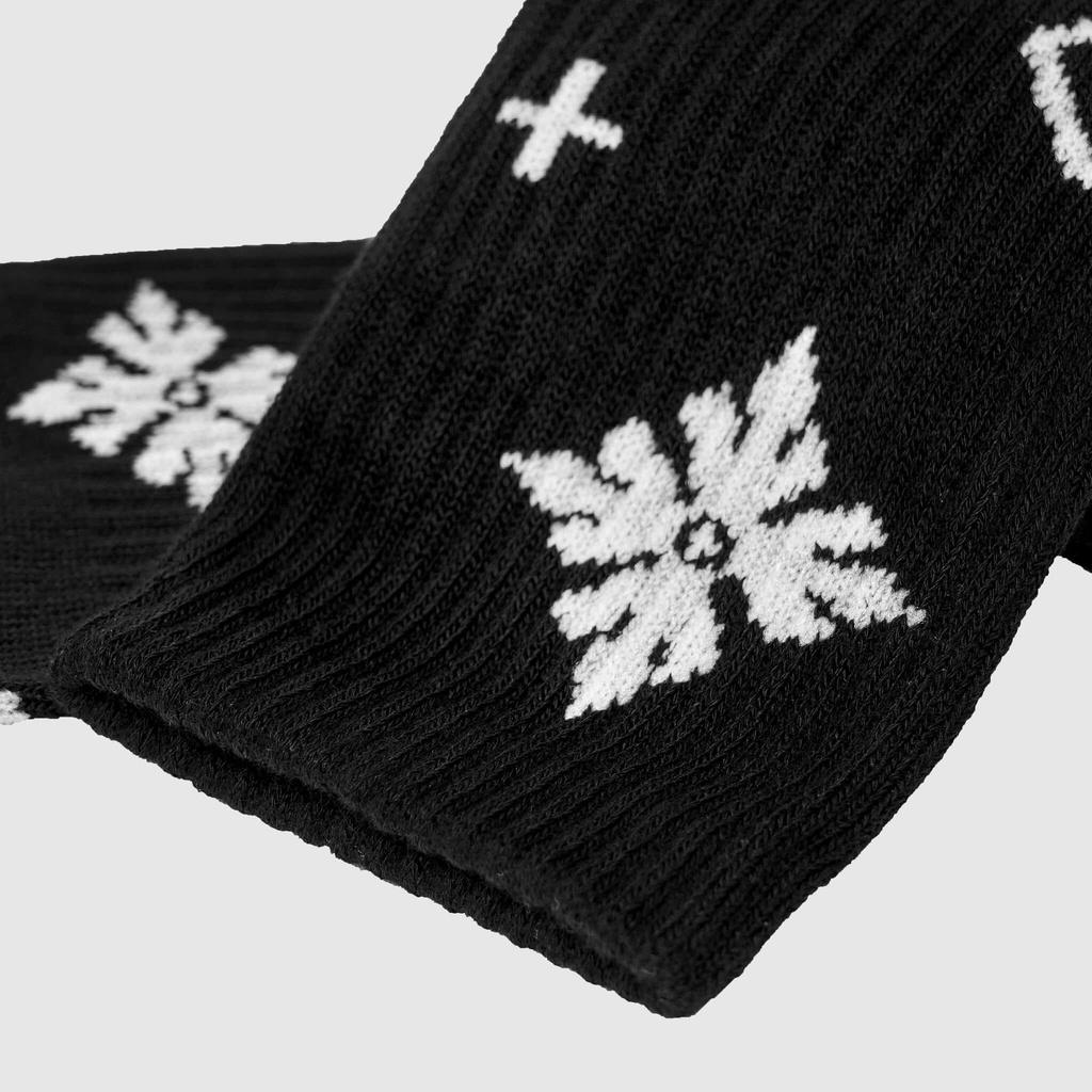 Vớ/Tất cổ cao Black BLS Monogram LDV Socks