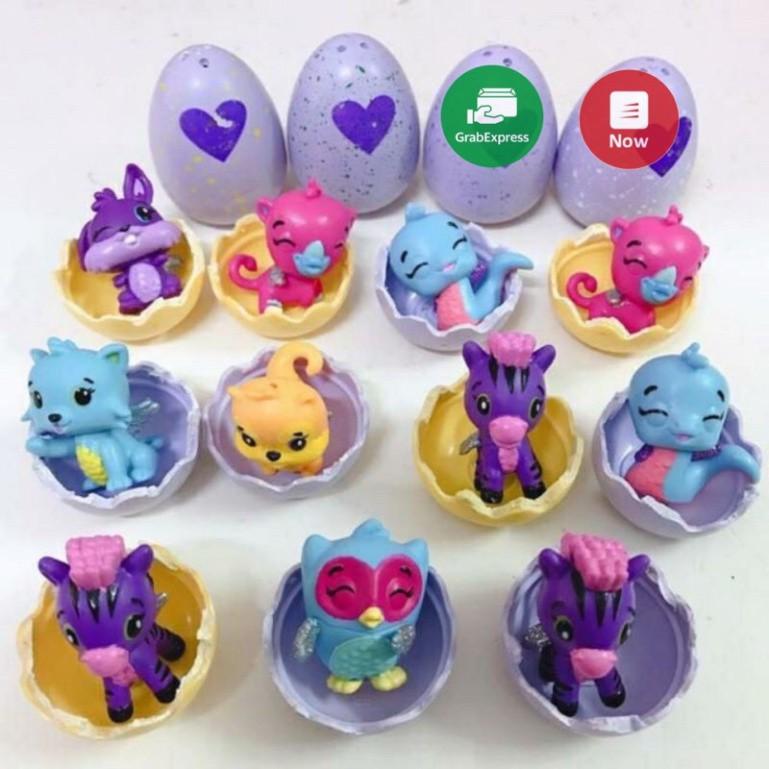 Nhiều màuTrứng nở Hatchimals các mùa màu sắc tươi sáng, cho bé thỏa sức sưu tập