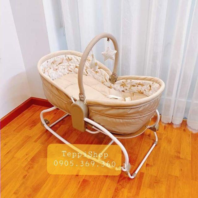 Nôi ghế rung 3in1 cho bé 0-3y