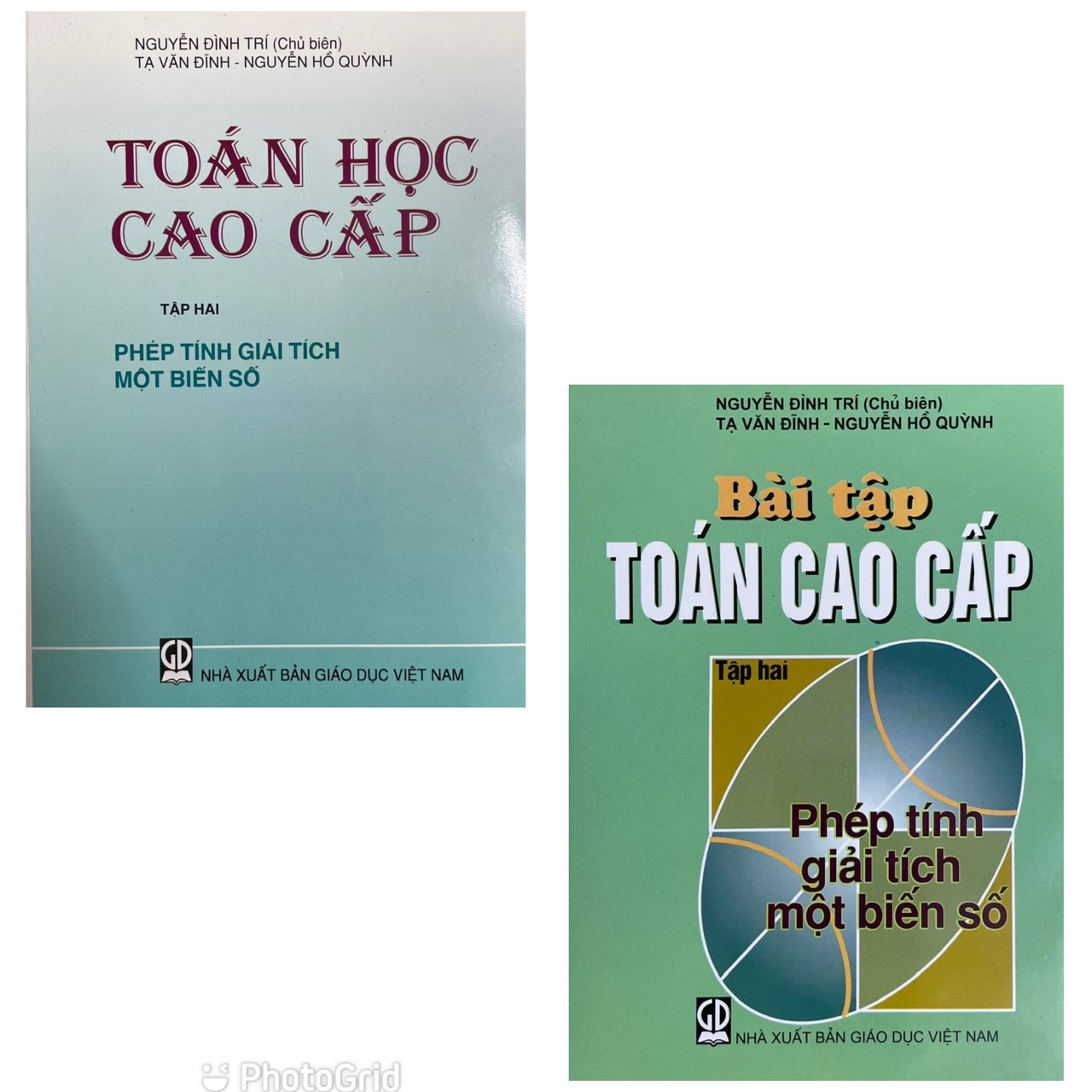 Combo 2 cuốn Toán Cao Cấp Tập 2 + Bài Tập