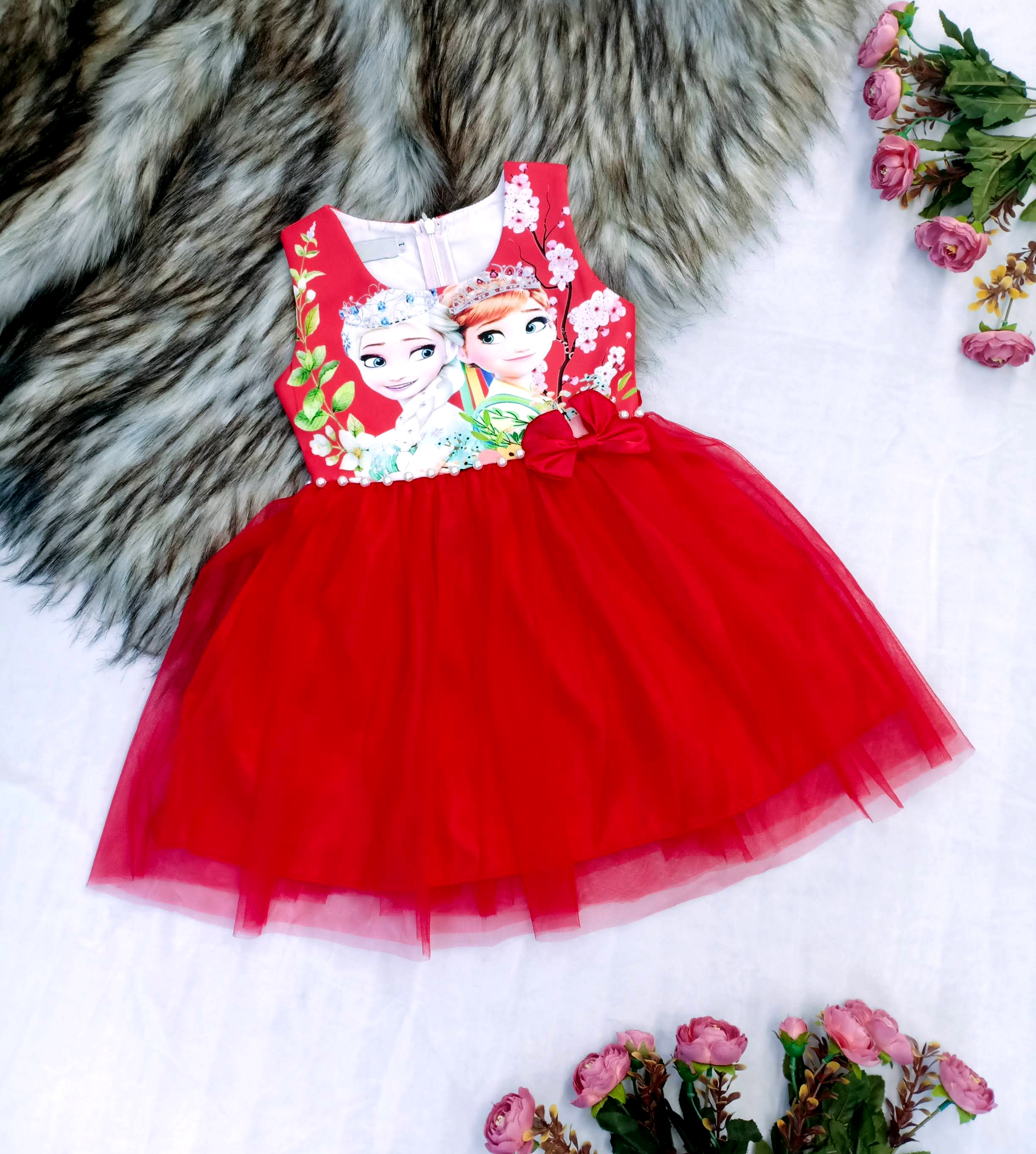 Đầm công chúa Elsa cao cấp