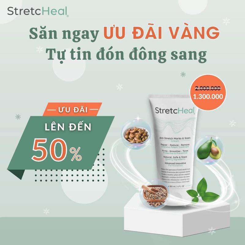 Kem Chống Rạn Da StretcHeal Chính Hãng Made in USA 180ml