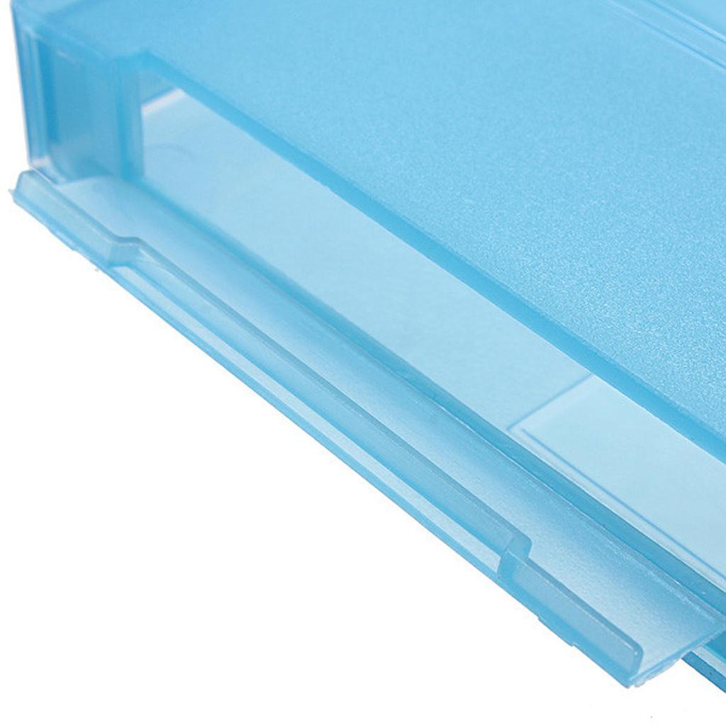 2 Pieces 2.5" SATA Hard Drive HDD SSD Enclosure External Disk Case Storage