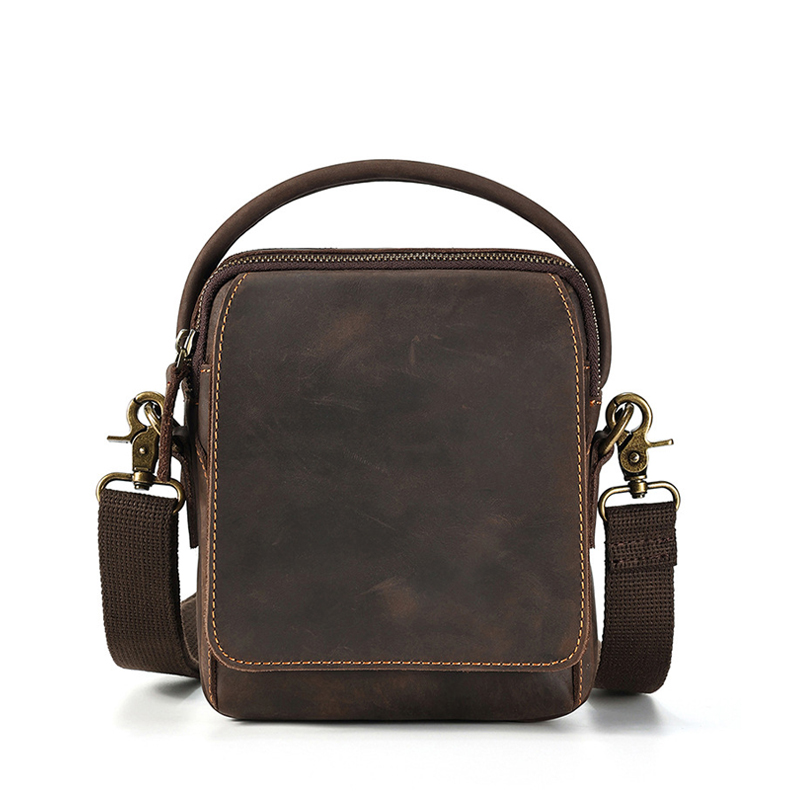 Túi đeo chéo nam DA BÒ THẬT phong cách mới - BEE GEE TDCN9197