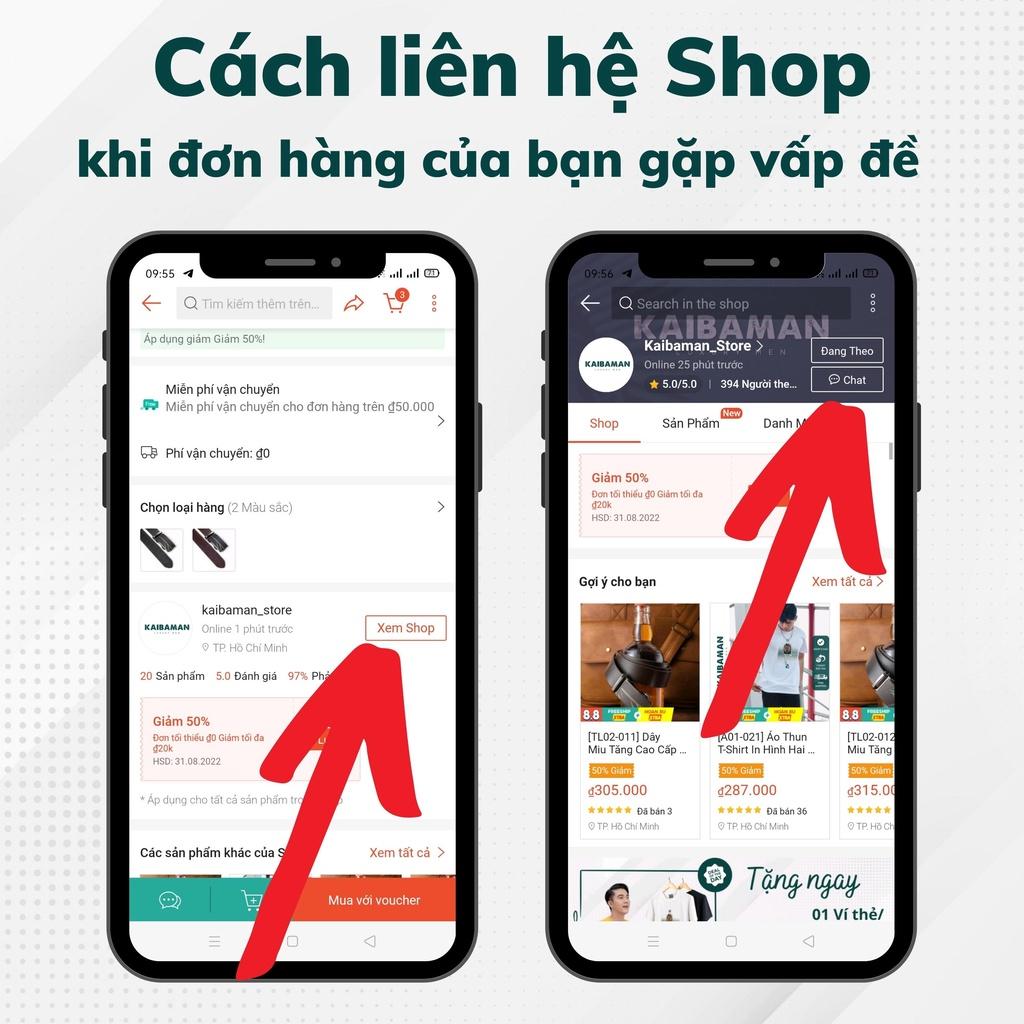 [V04-011] Ví Nappa Sọc Y Da Bò Cao Cấp Kaibaman Ví Đựng Tiền Thẻ ATM Giấy Tờ - KAIBAMAN SHOP