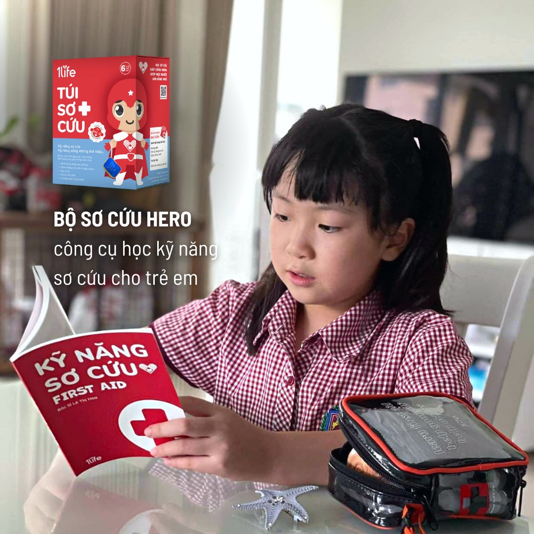 BỘ SƠ CỨU HERO - CÔNG CỤ HỌC KỸ NĂNG SỐNG CHO TRẺ EM