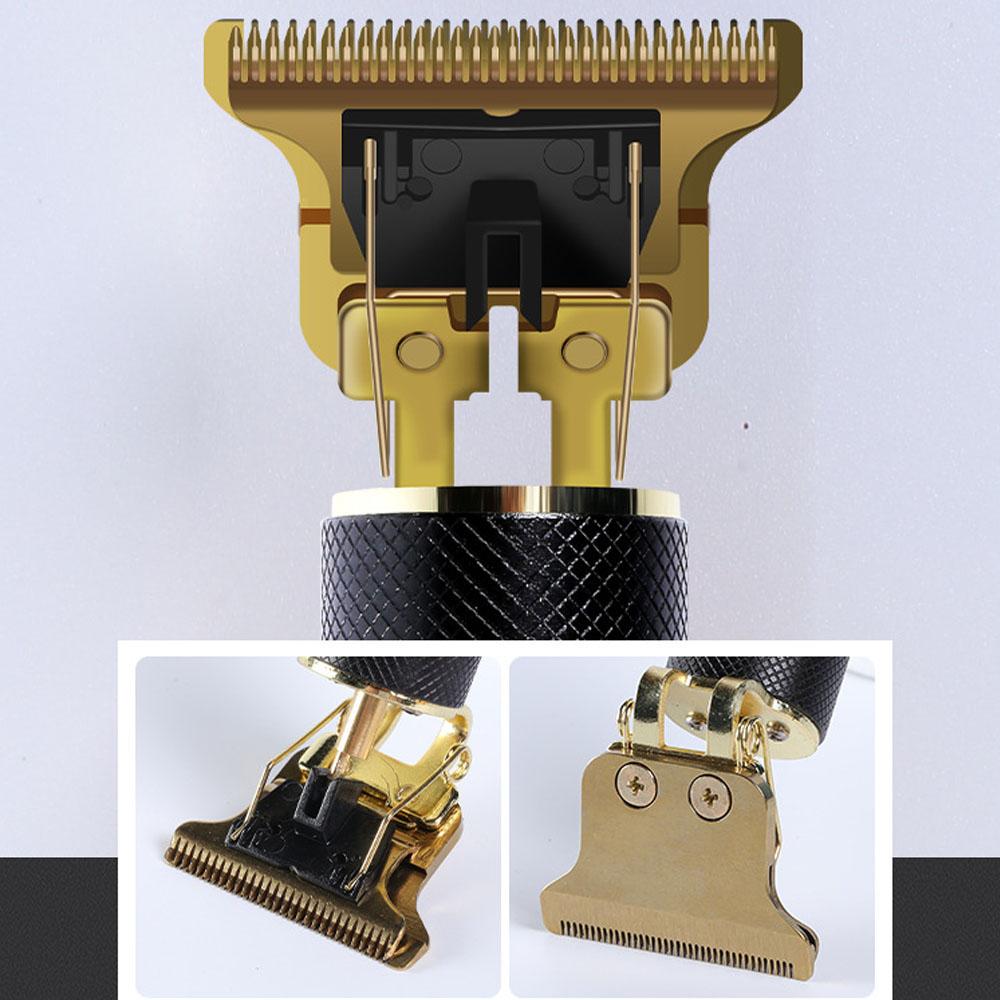 T9 Professional Hair Trimmer Men Hairstyle Cutter Carving Tool USB Rechargeable Electric Haircut Machine