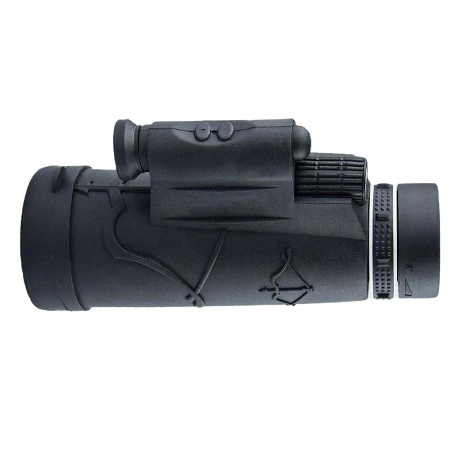 12X50 Monocular Telescope+Tripod+Clip Flashlight Infrared for Phone