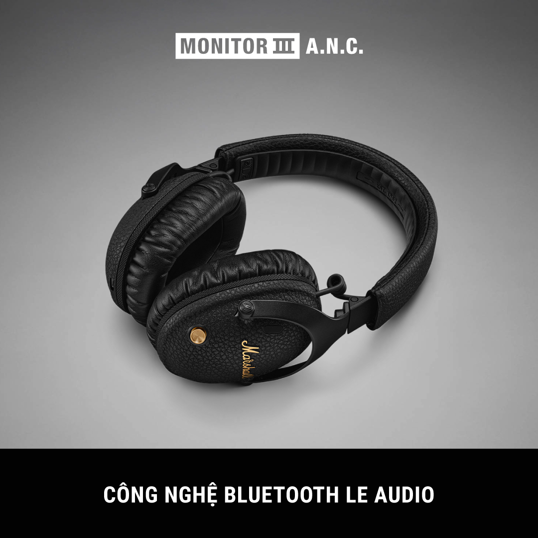 [NEW ARRIVAL] Tai nghe True wireless Marshall Monitor III A.N.C. - Hàng Chính Hãng