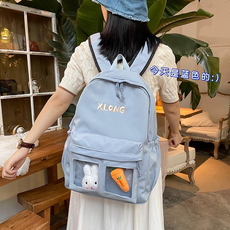 Balo nữ thời trang, Balo đi học du lịch đẹp ulzzang cao cấp unisex đựng vừa laptop hàn quốc MSP116