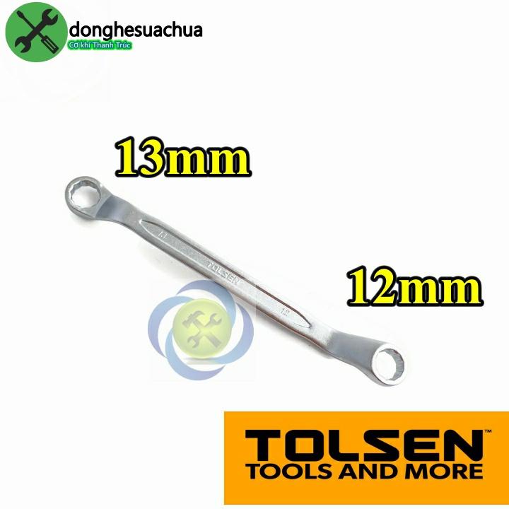 Cờ lê hai đầu tròng 12mm và 13mm Tolsen 15066