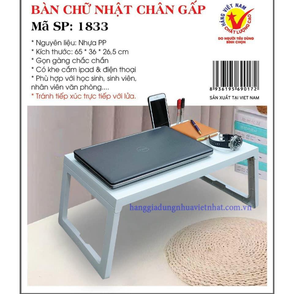 BÀN NHỰA GẤP GỌN VIỆT NHẬT SIÊU GỌN NHẸ