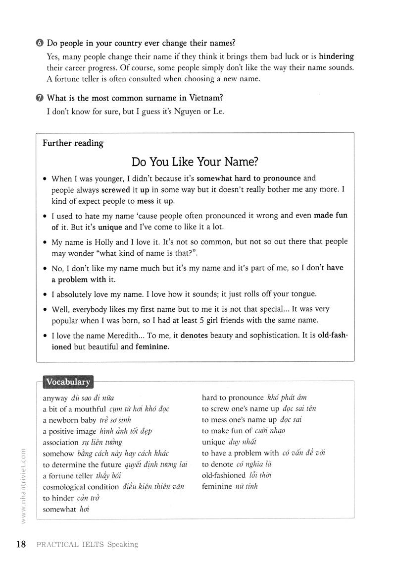 Practical IELTS Speaking