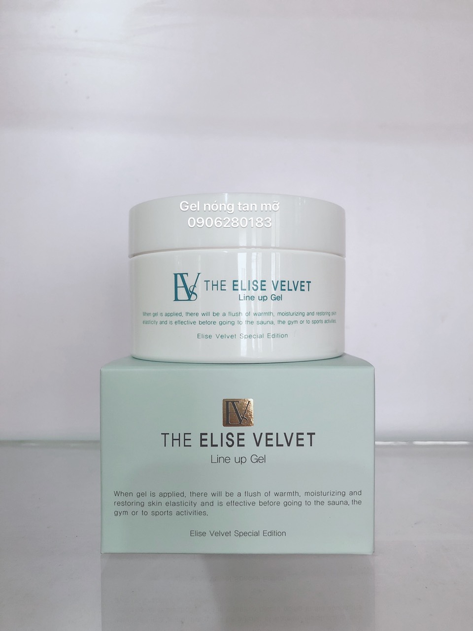 Bộ GEL NÓNG (KEM TAN MỠ)  – THE ELISE VELVET LINE UP GEL 200ML