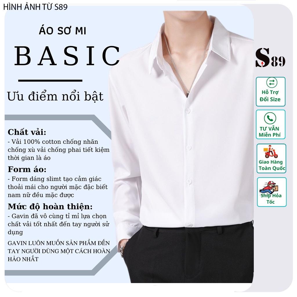 Combo quần tây nam tặng kèm áo sơ mi nam trắng dài tay