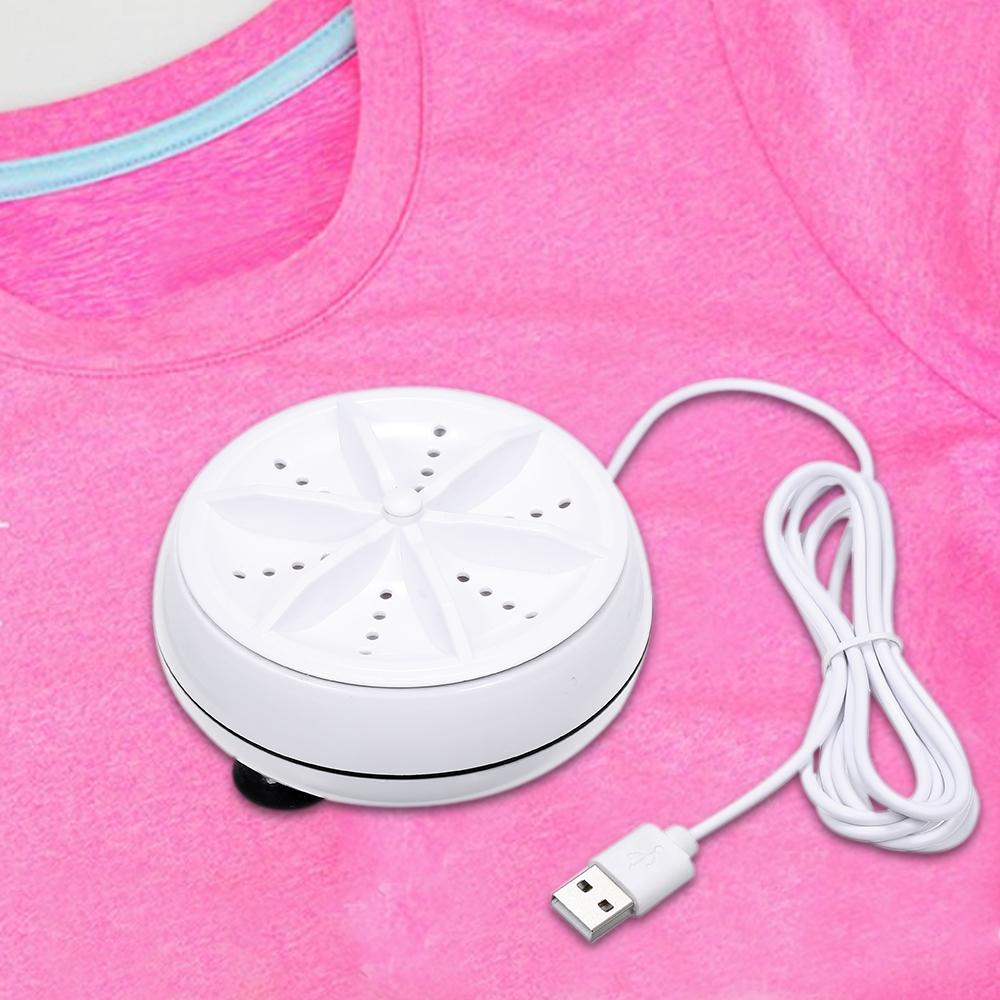 Mini Washing Machine Rotating Ultrasonics Washer Portable Personals Washing Machine Convenient Home Business Travel