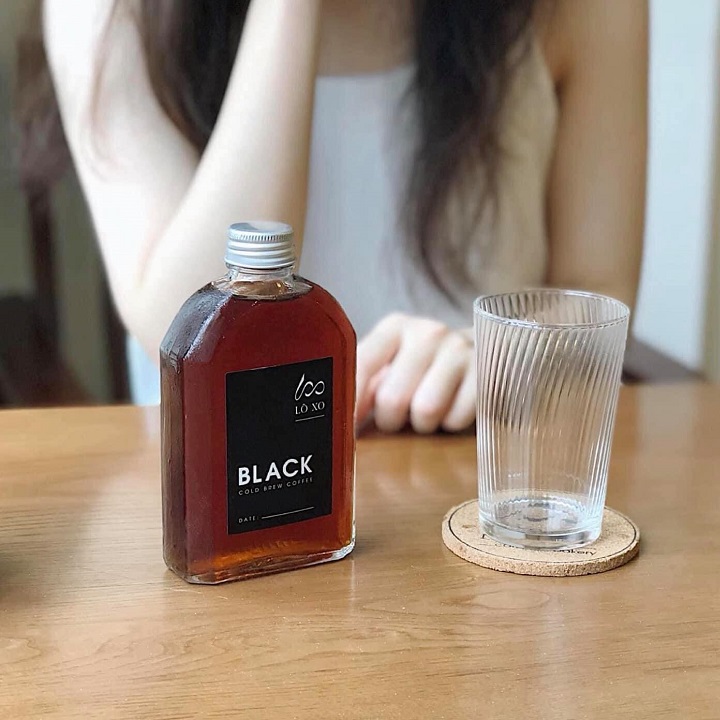 ComBo 5 Chai Thủy Tinh Mini Dẹp Nắp nhôm 100ml