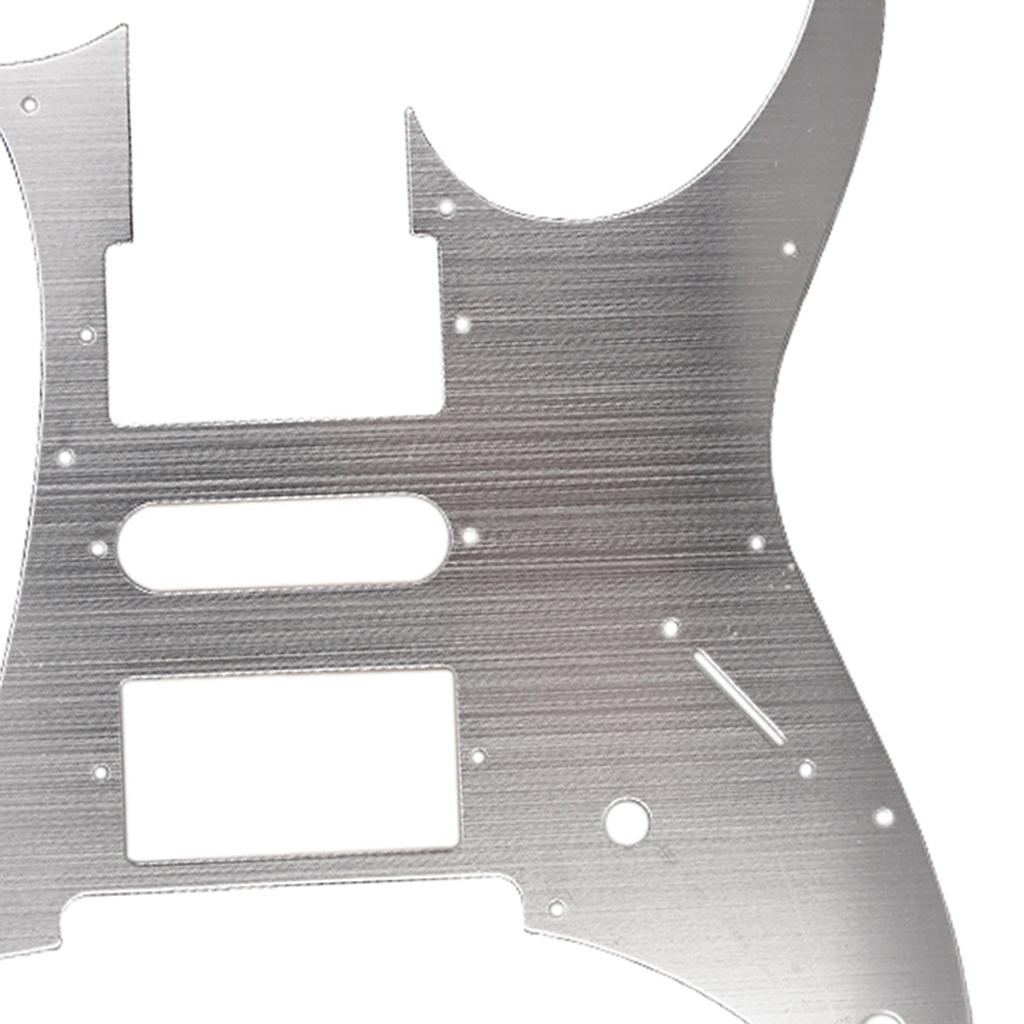 Electric Guitar Pickguard Anti-scratch Plate for ST Guitar Parts Silver