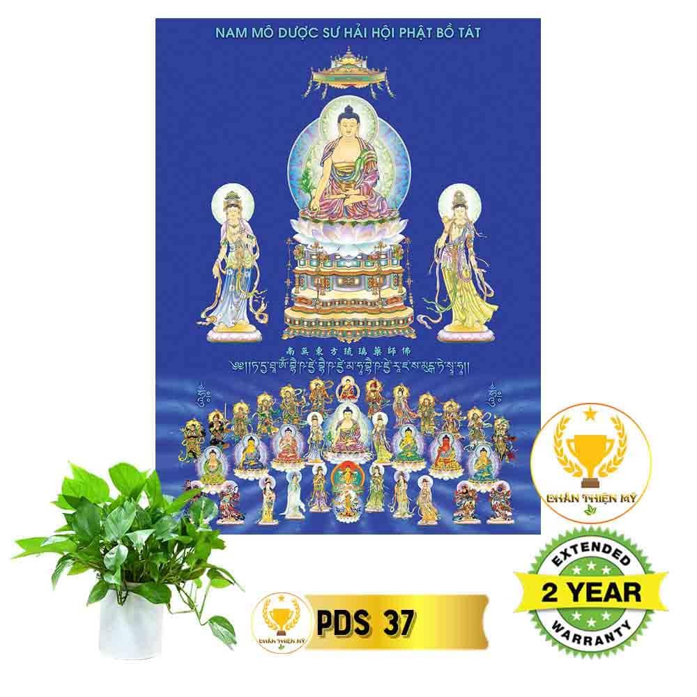 Tranh điện Phật Dược Sư_DS5