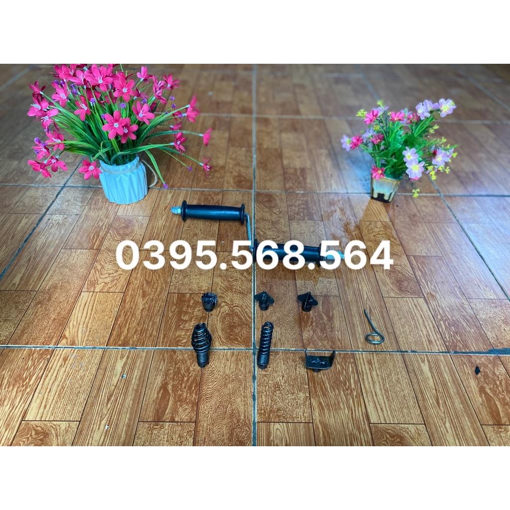 Dây thông cống 3 M + 6 đầu thông + tay quay