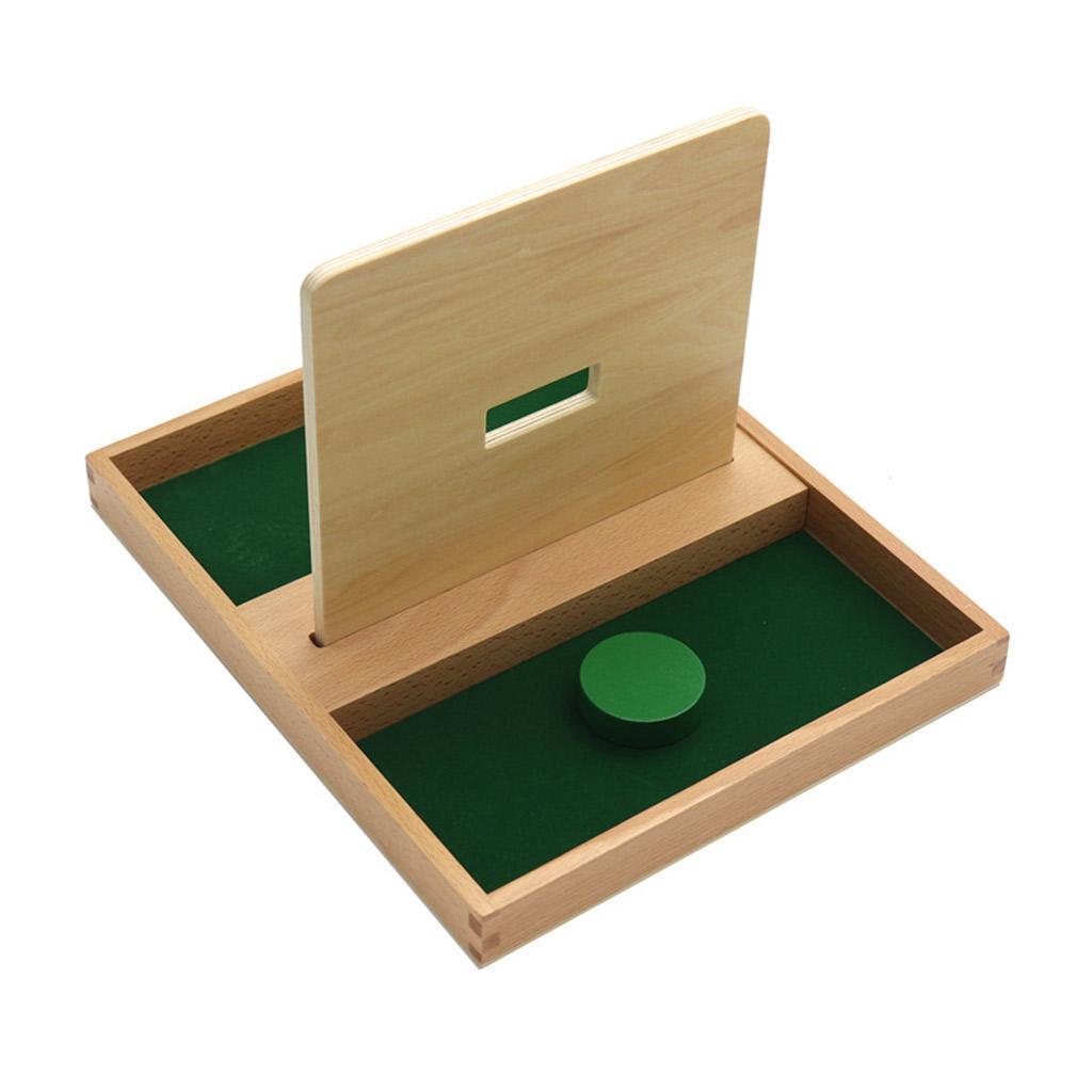 Creative Wooden  Box Early Educational Toys Montessori Teaching for Kids