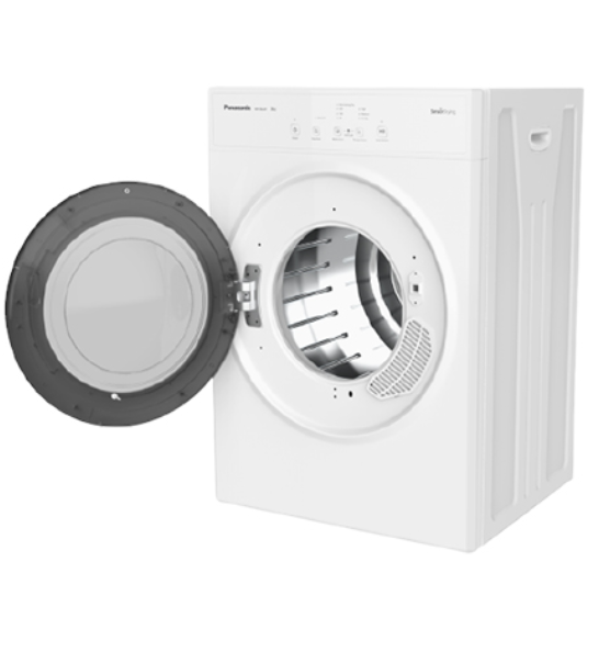 Máy sấy Panasonic 8.0 KG NH-E80JA1WVT -Hàng chính hãng (Chỉ giao HCM)