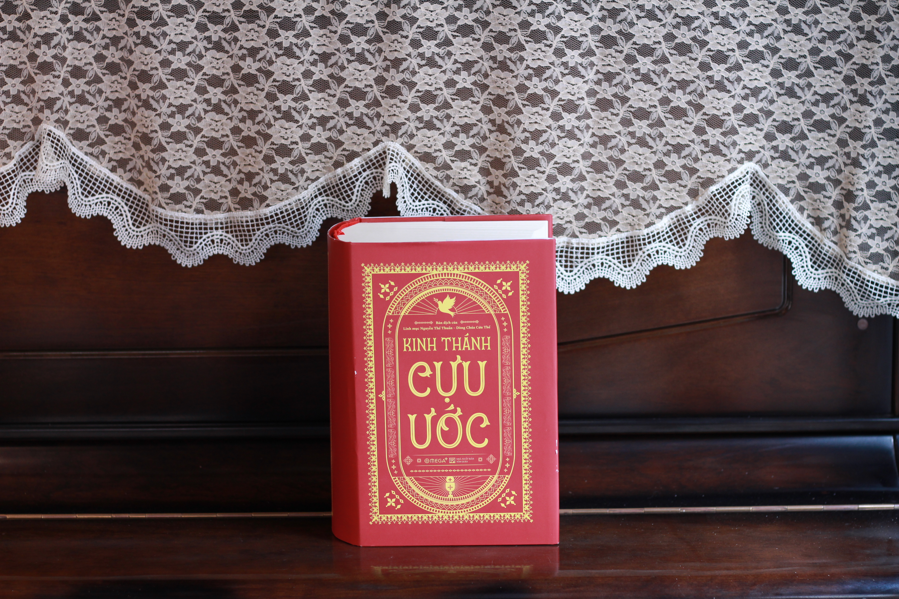 (Combo 2 Cuốn) KINH THÁNH - CỰU ƯỚC &amp; TÂN ƯỚC - Linh mục Nguyễn Thế Thuấn - (Bìa Cứng)