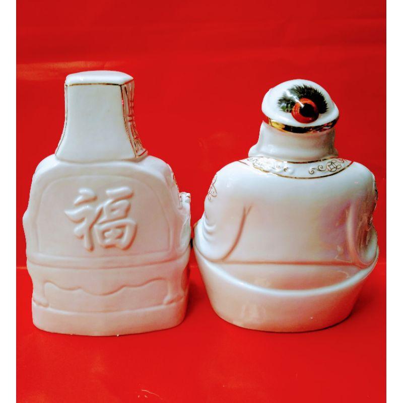 TƯỢNG THẦN TÀI-ÔNG ĐỊA MEN SỨ TRẮNG