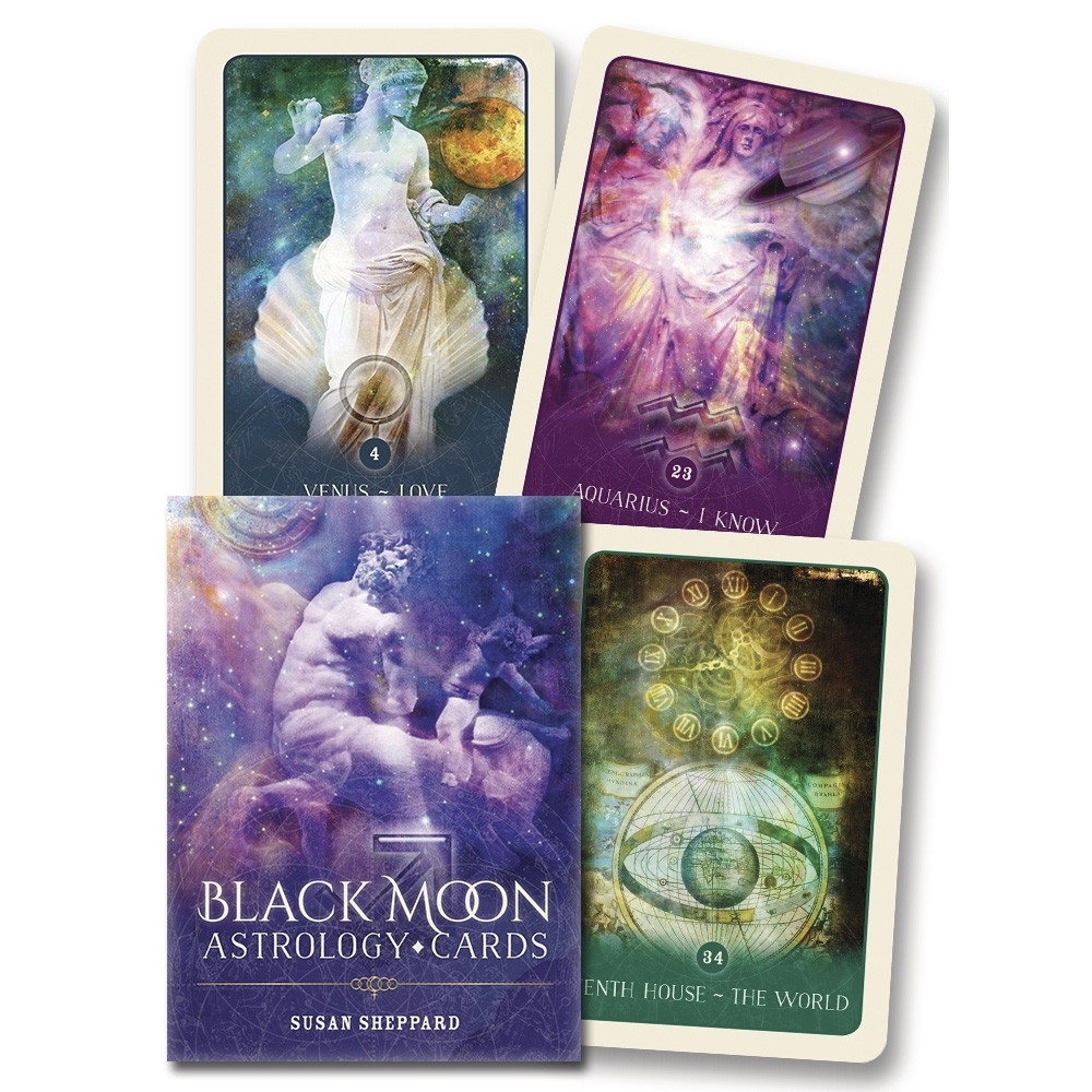 Bộ Tarot Black Moon Astrology Cards Bài Bói New