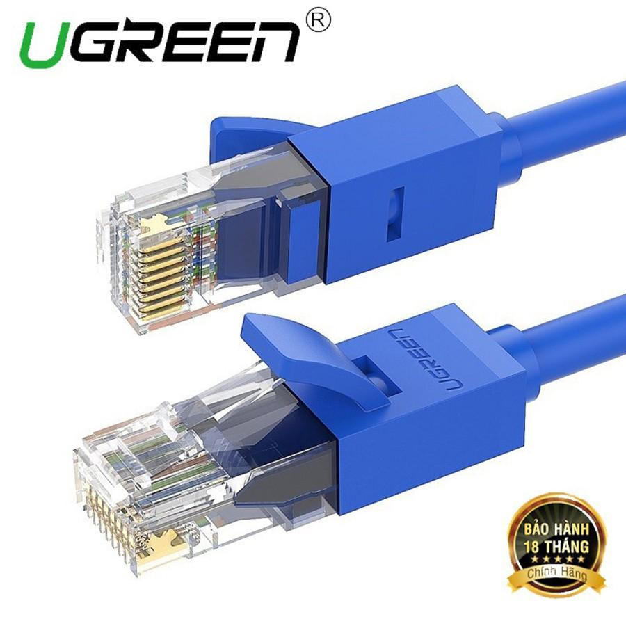 Dây mạng Ugreen 11201 dài 1m Cat 6 UTP chính hãng - Hàng Chính Hãng