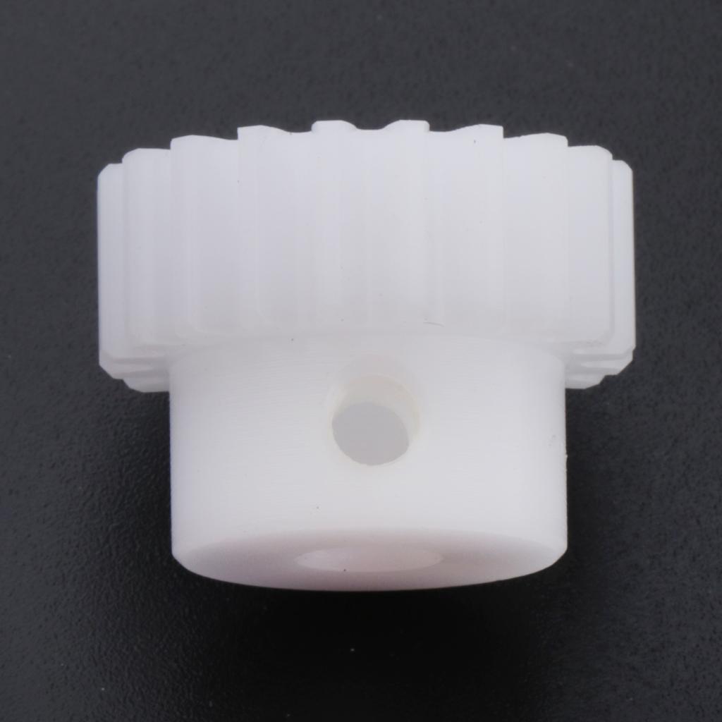 Plastic Gear DIY Reduction Worm Gears Model For RC Car Robot Motor