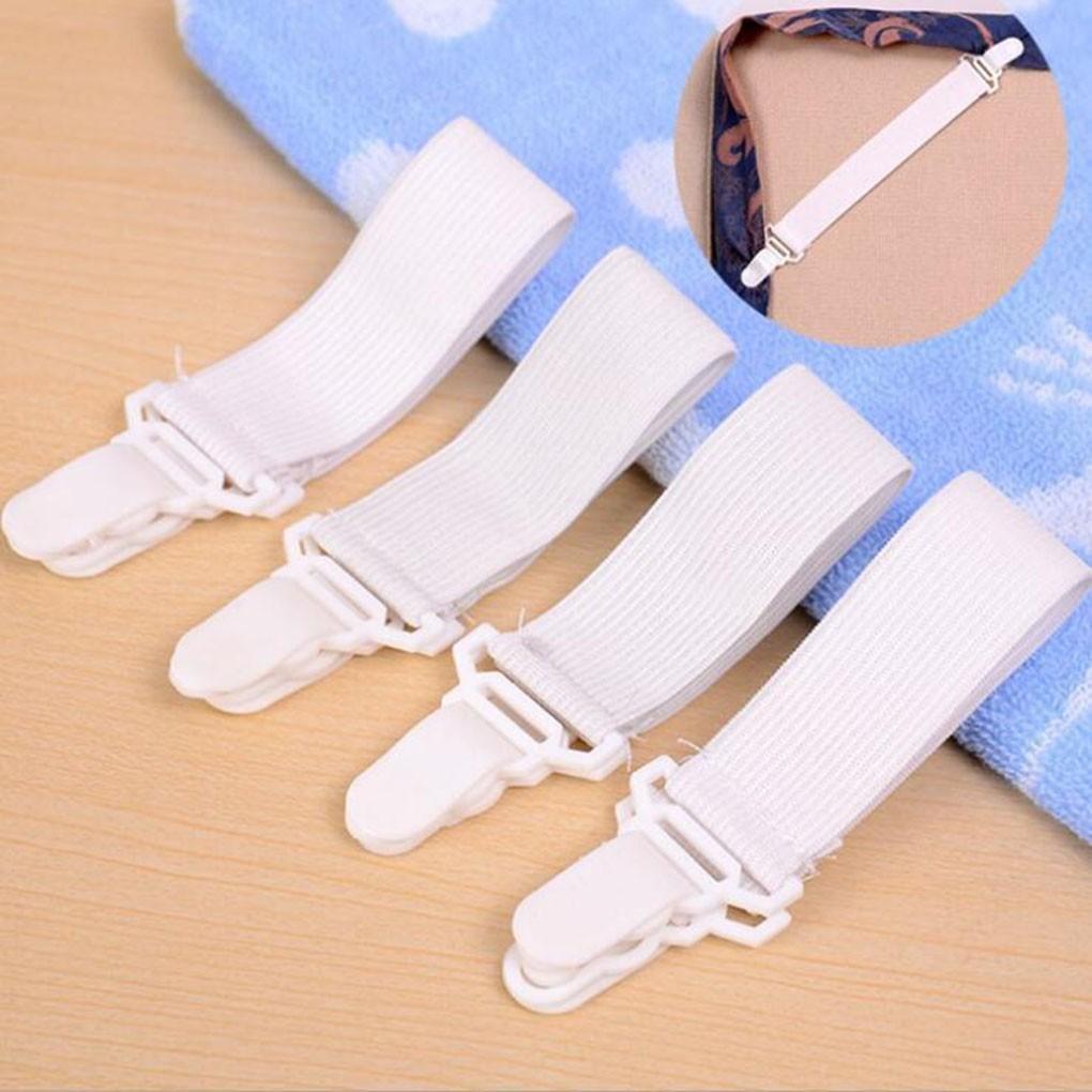 1pc Bed Sheet Fastener Elastic Sheet Strap Holder Blanket Pad Mattress Clip