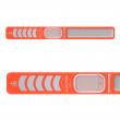 Sản phẩm Chống muỗi PARA’KITO™ kèm vòng đeo tay thể thao cá tính Màu Cam / Sport Band Orange