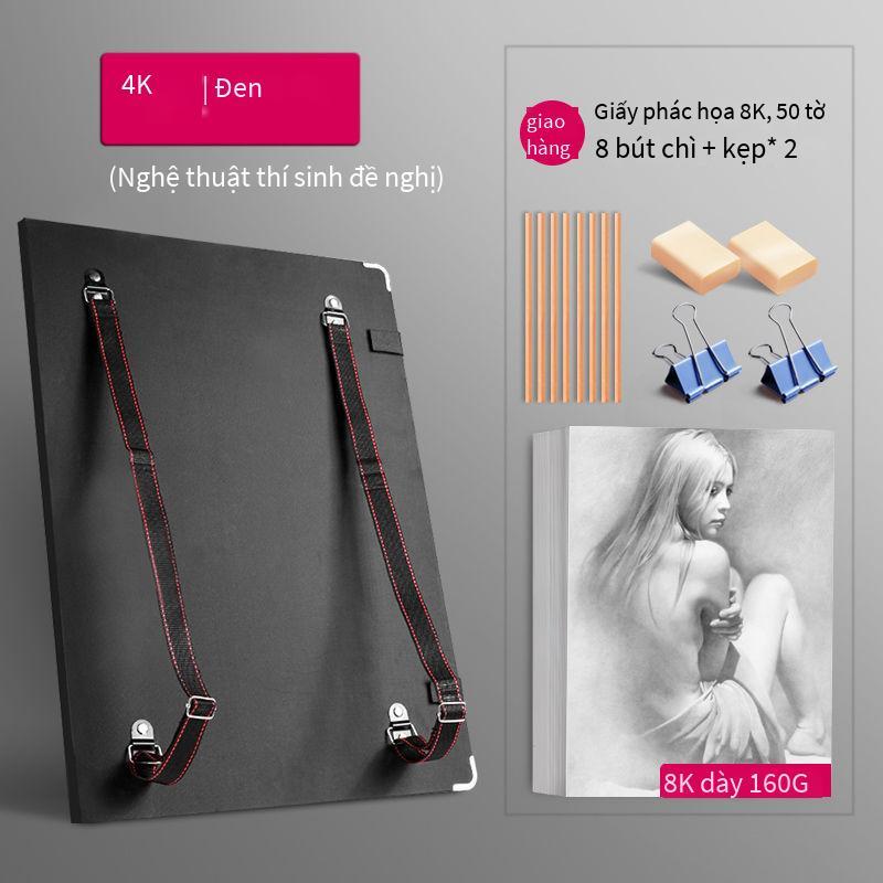 Khuyến mại bảng vẽ sinh viên mỹ thuật đặc biệt thư mục tranh 4k vai lưng vẽ bảng vẽ nguồn cung cấp phác thảo bảng vẽ 8k lưu trữ giá vẽ A4