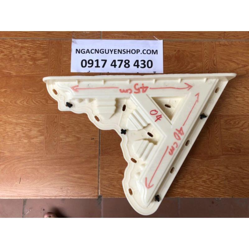 Khuôn đúc con sơn chéo góc kích thước 40x45 nhựa abs Hàng dày