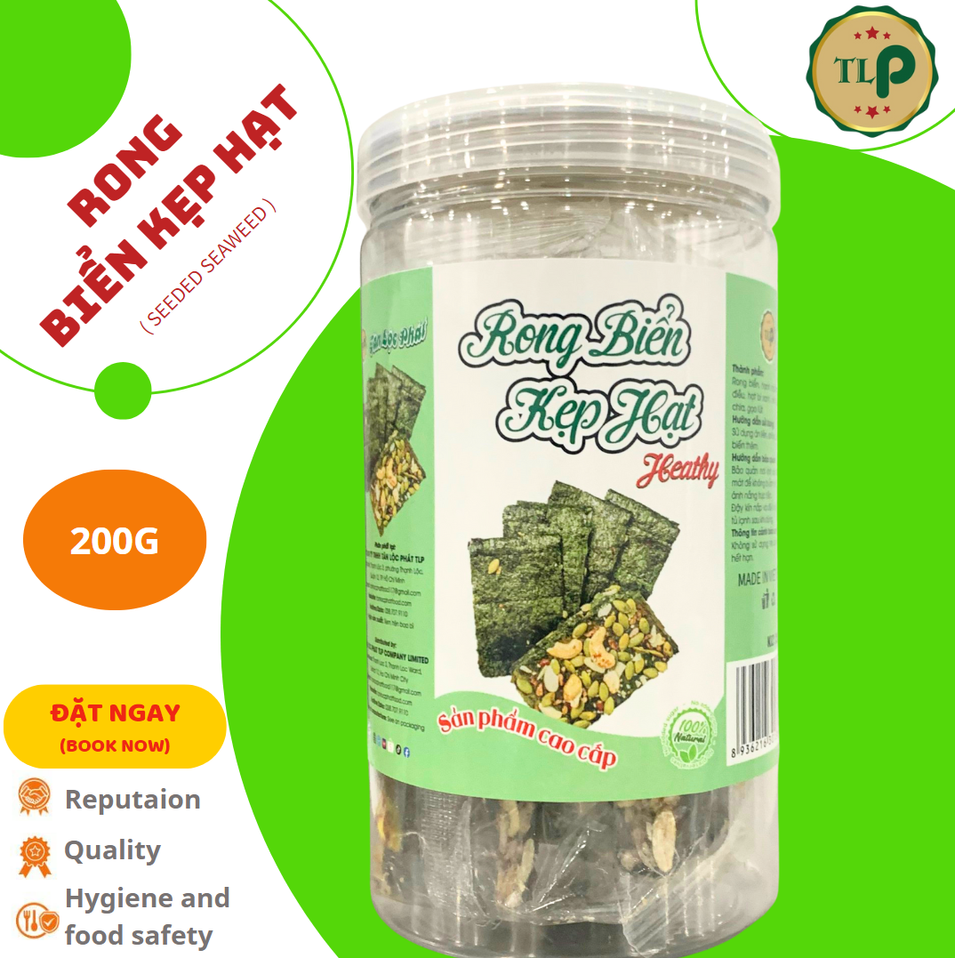 RONG BIỂN KẸP HẠT TÂN LỘC PHÁT - HŨ 200G