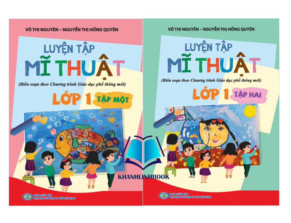 Sách - Combo Luyện tập Mĩ thuật lớp 1 - tập 1 + 2