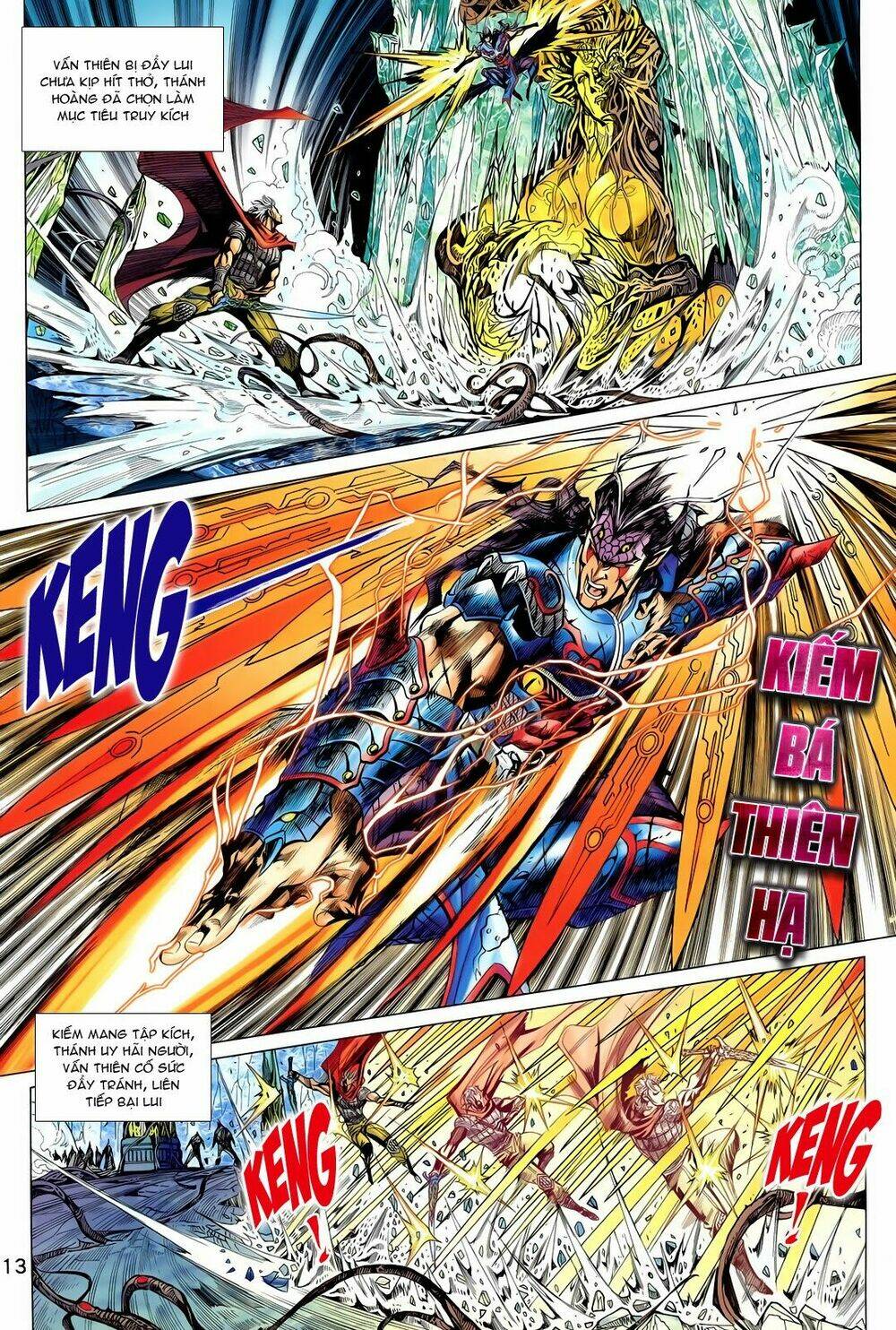 thần binh vấn thiên chapter 13 13