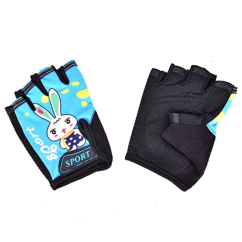 1 Trẻ Em Găng Tay Xe Đạp Ngón Skate Trẻ Em Xe Đạp Găng Tay Xe Đạp Thể Thao Găng Tay Chống Trượt Cho Bé Trai Và Bé Gái Color: Pink