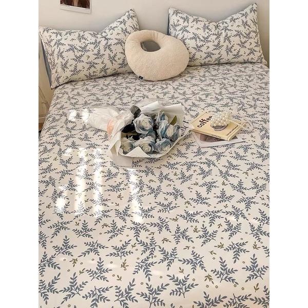 Ga gối cotton living 100%, drap cotton lạnh phong cách Châu Âu