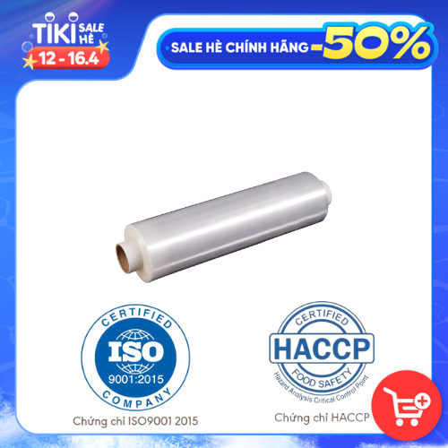 Lõi màng bọc thực phẩm 30 x 400m -Loại tốt- Nhựa PE-Dùng cho lò vi sóng