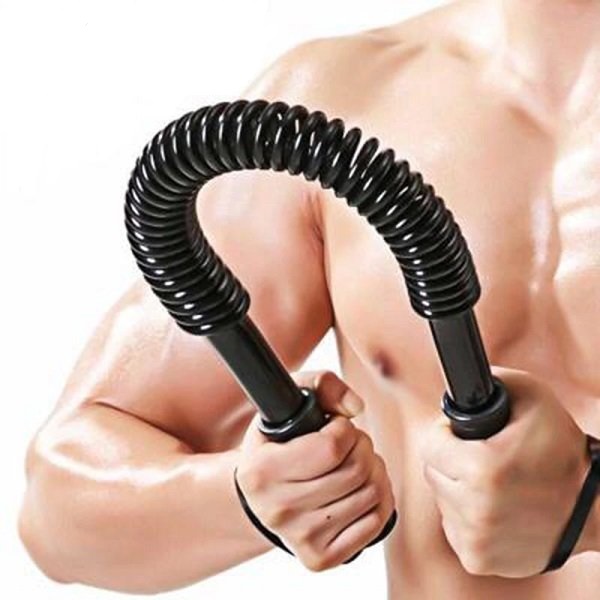Gậy bẻ tập cơ tay Thanh Gậy lò xo bẻ tập cơ tay vai ngực kháng lực 20kg 30kg 40kg 50kg 60kg - Chính Hãng miDoctor
