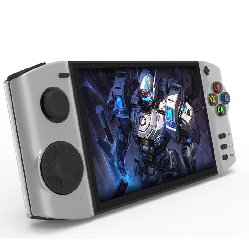 Phiên bản mecha mới đặc biệt Máy chơi game cầm tay PSP 8G nhân đôi máy cầm tay arcade hỗ trợ tay cầm kép có dây và không dây